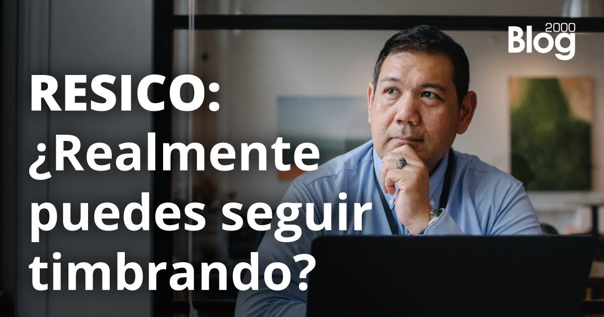 RESICO: ¿Realmente se puede seguir timbrando?